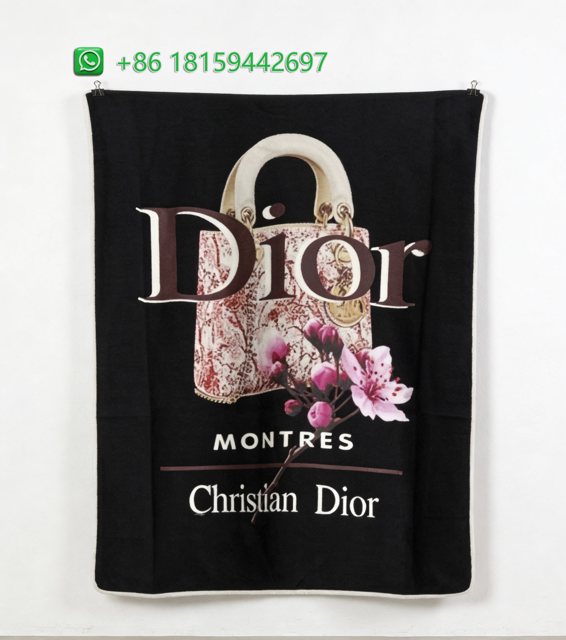 Dior Throw Blankets